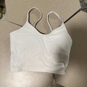 White lululemon align tank